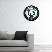 Michigan State Spartans: Modern Disc Wall Clock, FNB-NCMIST-510-01A