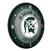 Michigan State Spartans: Modern Disc Wall Clock, FNB-NCMIST-510-01A