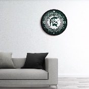 Michigan State Spartans: Modern Disc Wall Clock, FNB-NCMIST-510-01A