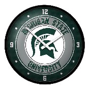 Michigan State Spartans: Modern Disc Wall Clock, FNB-NCMIST-510-01A