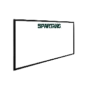 Michigan State Spartans: Framed Dry Erase Wall Sign, FNB-NCMIST-613-01A