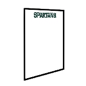 Michigan State Spartans: Framed Dry Erase Wall Sign, FNB-NCMIST-613-01A