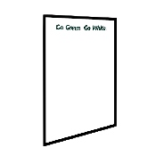 Michigan State Spartans: Go Green, Go White - Framed Dry Erase Wall Sign, FNB-NCMIST-613-02A