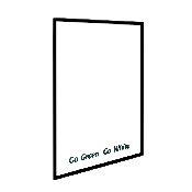 Michigan State Spartans: Go Green, Go White - Framed Dry Erase Wall Sign, FNB-NCMIST-613-02A