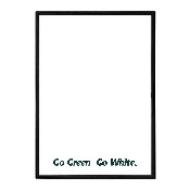 Michigan State Spartans: Go Green, Go White - Framed Dry Erase Wall Sign, FNB-NCMIST-613-02A