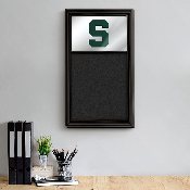 Michigan State Spartans: Mirrored Chalk Note Board, NCMIST-625-02
