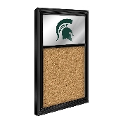 Michigan State Spartans: Helmet - Mirrored Cork Note Board, NCMIST-645-01