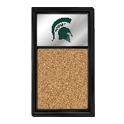 Michigan State Spartans: Helmet - Mirrored Cork Note Board, NCMIST-645-01