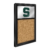 Michigan State Spartans: Mirrored Cork Note Board, NCMIST-645-03
