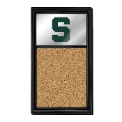 Michigan State Spartans: Mirrored Cork Note Board, NCMIST-645-03