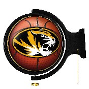 Missouri Tigers: Basketball - Original Round Rotating Lighted Wall Sign, NCMISU-115-11