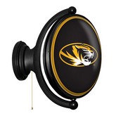 Missouri Tigers: Original Oval Rotating Lighted Wall Sign, FNB-NCMISU-125-01A