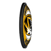 Missouri Tigers: Round Slimline Lighted Wall Sign, NCMISU-130-01
