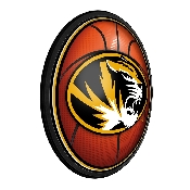 Missouri Tigers: Basketball - Round Slimline Lighted Wall Sign, NCMISU-130-11