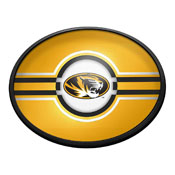 Missouri Tigers: Oval Slimline Lighted Wall Sign, FNB-NCMISU-140-01A