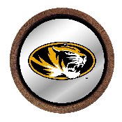 Missouri Tigers: Mirrored Barrel Top Mirrored Wall Sign, FNB-NCMISU-245-01A