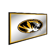 Missouri Tigers: Framed Mirrored Wall Sign, FNB-NCMISU-265-01A