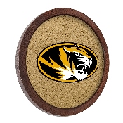 Missouri Tigers: "Faux" Barrel Framed Cork Board, FNB-NCMISU-632-01A