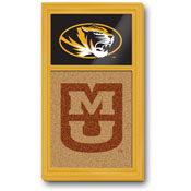 Missouri Tigers: Dual Logos - Cork Note Board, FNB-NCMISU-640-02A