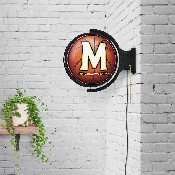 Maryland Terrapins: Basketball - Original Round Rotating Lighted Wall Sign, NCMRYT-115-11