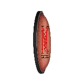 Maryland Terrapins: Pigskin - Oval Slimline Lighted Wall Sign, NCMRYT-140-21