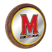 Maryland Terrapins: Mirrored Barrel Top Mirrored Wall Sign, FNB-NCMRYT-245-01A