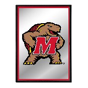 Maryland Terrapins: Mascot - Framed Mirrored Wall Sign, FNB-NCMRYT-275-01A