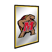 Maryland Terrapins: Mascot - Framed Mirrored Wall Sign, FNB-NCMRYT-275-01A