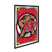 Maryland Terrapins: Team Spirit, Mascot - Framed Mirrored Wall Sign, NCMRYT-275-02
