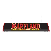 Maryland Terrapins: Standard Pool Table Light, FNB-NCMRYT-310-01A