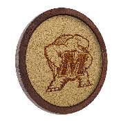 Maryland Terrapins: Mascot - "Faux" Barrel Framed Cork Board, FNB-NCMRYT-632-02A