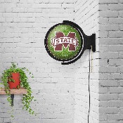 Mississippi State Bulldogs: On the 50 - Rotating Lighted Wall Sign, NCMSST-115-22