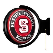 N.C. State Wolfpack Rotating Illuminated Team Spirit Wall Sign-Round, FNB-NCNCST-115