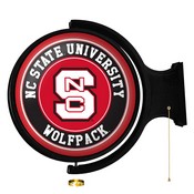 N.C. State Wolfpack Rotating Illuminated Team Spirit Wall Sign-Round, FNB-NCNCST-115