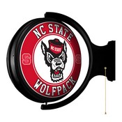 N.C. State Wolfpack Rotating Illuminated Team Spirit Wall Sign-Round, FNB-NCNCST-115