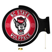 N.C. State Wolfpack Rotating Illuminated Team Spirit Wall Sign-Round, FNB-NCNCST-115