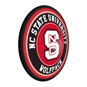 N.C. State Wolfpack Slimline Illuminated Team Spirit Wall Sign-Round FNB-NCNCST-130