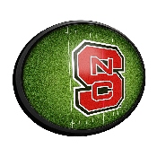NC State Wolfpack: On the 50 - Oval Slimline Lighted Wall Sign, NCNCST-140-22