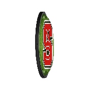 NC State Wolfpack: On the 50 - Oval Slimline Lighted Wall Sign, NCNCST-140-22