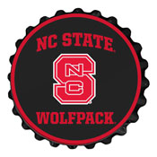 NC State Wolfpack: Block S - Bottle Cap Wall Sign, FNB-NCNCST-210-01A