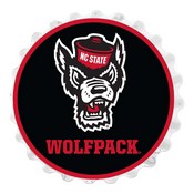 N.C. State Wolfpack Team Spirit Bottle Cap Wall Sign, FNB-NCNCST-210