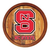 N.C. State Wolfpack 20" Barrel Team Logo Wall Sign FNB-NCNCST-240