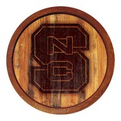 N.C. State Wolfpack 20" Barrel Team Logo Wall Sign FNB-NCNCST-240