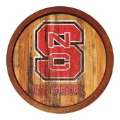 N.C. State Wolfpack 20" Barrel Team Logo Wall Sign FNB-NCNCST-240