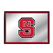 NC State Wolfpack: Framed Mirrored Wall Sign, NCNCST-265-01