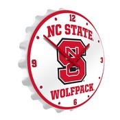 NC State Wolfpack: Bottle Cap Wall Clock, FNB-NCNCST-540-01A