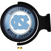 North Carolina Tar Heels: Original Round Rotating Lighted Wall Sign, NCNCTH-115-01
