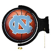 North Carolina Tar Heels: Basketball - Original Round Rotating Lighted Wall Sign, NCNCTH-115-11
