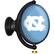 North Carolina Tar Heels: Original Oval Illuminated Rotating Wall Sign, FNB-NCNCTH-125-01A