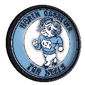 North Carolina Tar Heels: Mascot - Round Slimline Lighted Wall Sign, NCNCTH-130-02
